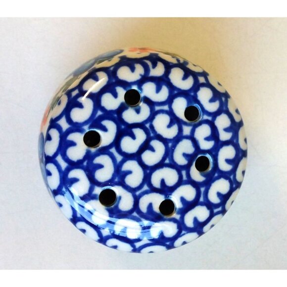 4” Polish Pottery Parmesan Shaker by Ceramika Artystyczna - Picture 3 of 6